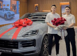 The Baller and His New Ride: Bùi Hoà ng Việt Anh Treats Himself to a Porsche Cayenne Worth 5.8 Billion VND