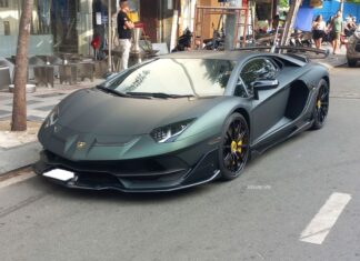 The Raging Bull Returns: A Second Lamborghini Aventador SVJ Roars into Vietnam with a Stunning New Look