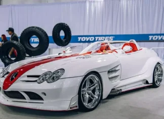 The Ultimate Mercedes-Benz SLR McLaren Speedster: A Stunning Wide-Body Beauty