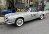 A Closer Look at the Classic Mercedes-Benz 190 SL: A Rare Find in Vietnam with Only an Estimated 3 in the Country
