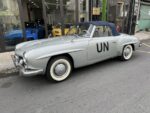 A Closer Look at the Classic Mercedes-Benz 190 SL: A Rare Find in Vietnam with Only an Estimated 3 in the Country