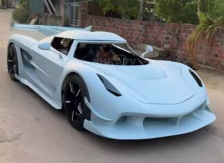 “Handcrafted Koenigsegg Jesko Replica: A Near-Perfect Replica, Crafted Over a 10-Month Labor of Love.”