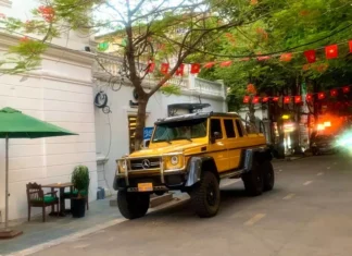 The Ultimate Mercedes-Benz G63 AMG 6×6 Makes a Statement in Vietnam: A New Look with a New Number Plate