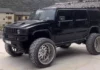 The German Biker’s Tofu Dream: A Hummer H2 with Monstrous Rims and a Thirsty Appetite.