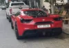 The Ultimate Supercar: Ferrari 488 GTB with the Legendary Quintuple 5 Number Plate Makes its Comeback on the Streets of Da Nang