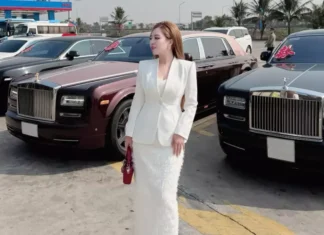 The Ultimate Supercar Lineup: A Glimpse into the Stunning $8 Million Wedding of TikTok Star, Quỳnh Anh Mango