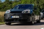 The First Glimpse of the All-Electric Porsche Cayenne
