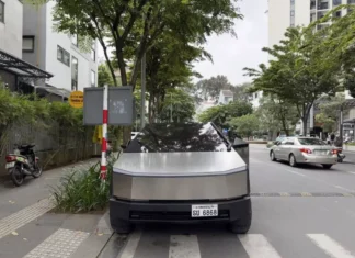 The All-New Tesla Cybertruck 2024: Unveiling the 3-Ton, 845-Horsepower Beast in Vietnam, Priced at Over 6 Billion VND.