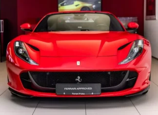 The Prancing Horse’s Latest Prancer: A Closer Look at the Ferrari 812 GTS, the Third of its Kind to Grace Vietnam’s Roads, Sporting a Livery Reminiscent of “Qua” Vu’s Recent Delivery.