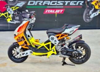 The Italjet Dragster 300: A Unique and Boldly Designed Scooter from Italy for the Vietnamese Market