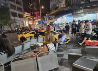 The Ultimate Fleet: Saigon’s Elite Celebrate Vietnam’s Victory with Their Priceless Supercars