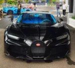 The Ultimate Unveiling: A Glimpse at the Exclusive Bugatti Chiron Super Sport, One of Only 60 in Existence, Fit for a Prince.