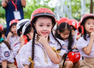 “HVN’s Nationwide Helmet Donation Drive for First Graders: Academic Year 2024-2025 Recap.”