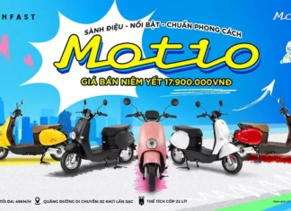 VinFast Unveils New Motio Electric Scooter for Students, Priced Under $800.