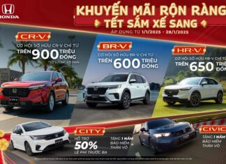 Sure, I can help you with that!
Title: Honda Vietnam Offers 50% Discount on Registration Fee for Car Buyers in Early 2025