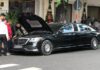 The Ultimate Luxury: Mercedes-Maybach S450 Pullman Graces the Streets of Vietnam