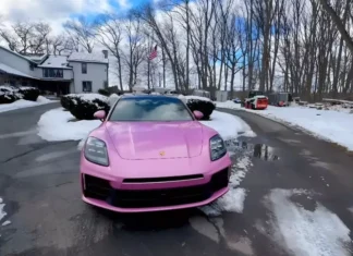 “Pink Porsche Panamera: Singer Thanh Thao’s Latest Ride”
