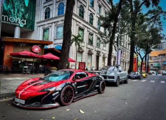The Ultimate Supercar Convoy: A Staggering $2 Million Display on Saigon’s Streets Post-Tet