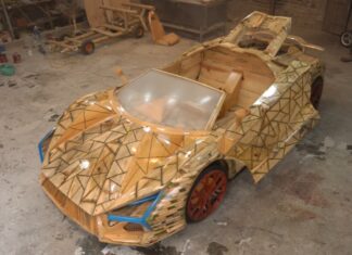 The Masterful Carpenter of Bac Ninh: Crafting a Lamborghini Revuelto from a Million Scrap Wood Pieces
