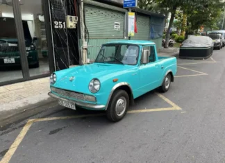 The Ultimate Toyota Publica: A One-of-a-Kind Pickup Truck in Vietnam Now Owned by the Renowned “Qua” Vu