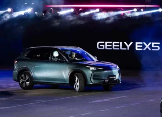 The Electric SUV You’ve Been Waiting For: Geely EX5. Coming to Vietnam in Q2, Priced at Over 700 Million VND.