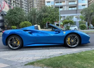 The Ultimate Wind-in-Your-Hair Experience: Pre-Owned Ferrari 488 Spider Convertible.