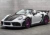 “Mansory Enhances the Porsche 911 Turbo S Cabriolet: Performance that Rivals Supercars”