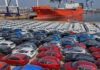 Automobiles Stuck at U.S. Ports Due to Tariffs