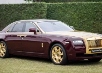 The Golden Ghost: Former Rolls-Royce CEO Vietnam Reveals Trade of One-of-a-Kind Gold-Plated Car for Three Mansions with Mr. Trinh Van Quyet.