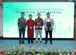 “V-Green Signs Mou with Four Partners to Install 63,000 VinFast Charging Ports in Indonesia”