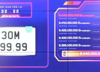 Underwhelming Performance: Premium License Plate 30M-999.99 Sells for a Modest 9.44 Billion VND