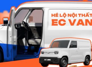 VinFast Unveils the EC Van’s Interior: Features a Screen Behind the Steering Wheel
