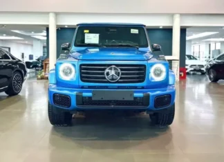 The All-Electric Mercedes-Benz G-Class: A Luxurious and Eco-Friendly SUV Experience in Vietnam, Starting at 8.68 Billion VND.