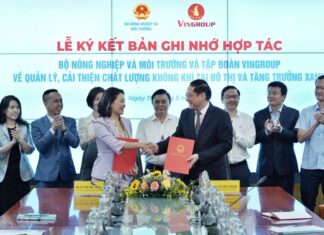 “Vingroup and the Ministry of Agriculture and Environment Join Forces to Accelerate Green Growth and Sustainable Mobility”