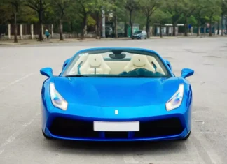 The World’s Most Extraordinary Supercar: Unveiling the One-of-a-Kind Ferrari 488 Spider in Hanoi