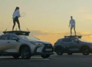 The Ultimate Tennis Challenge: Lexus Sets a New Record with a Rooftop Tennis Game