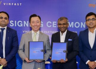 “VinFast Partners with myTVS to Develop After-Sales Services in India”
