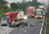 Auto Accident on the Ninh Binh – Cau Gie Expressway: A Harrowing Escape.
