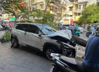 The Devastating Multi-Vehicle Collision at the Tran Dai Nghia – Dai La Intersection: Ten People Injured.