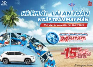 “Toyota Summer Sale: Smooth Ride, Safe Drive, Lucky You”