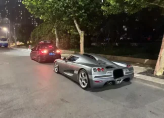 The Koenigsegg CCR, an Ultra-Rare Supercar, Makes an Appearance in China; Owner Gets in Trouble with the Police for DUI.