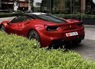 The Prancing Horse Prances into Saigon: A Ferrari 488 GTB with Hanoi Number Plates Spotted in Ho Chi Minh City