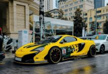 A Closer Look at the Second McLaren 650S Spider in Vietnam with the Liberty Walk Treatment