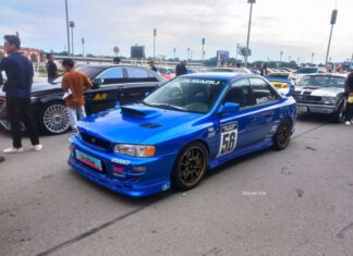 A Vintage Subaru WRX 1992 STI-Style: A Rarity in Ho Chi Minh City