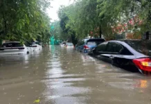 The Capital’s Streets Turn into Rivers: Hanoi’s Inundation Due to Storm No. 5