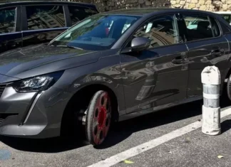 Why Does This Car Have Four Super-Skinny Wheels?
