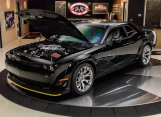 The American Muscle Car Dodge Challenger Black Ghost: A 2023 Untouched Gem.