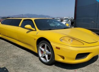 Witness the Ultimate Ferrari 360 Modena Limousine Transformation