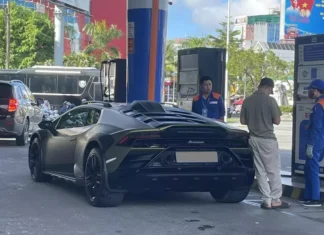 The Ultimate Supercar: Lamborghini Huracan Sterrato Makes its Presence Felt in Vietnam
