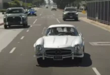 The Joy of a YouTuber: Ecstatic Tears for a Mercedes-Benz 300 SL Gullwing, a Dream Car Come True.